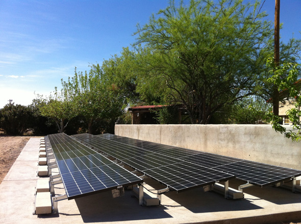 PV Installation near Presidio Texas